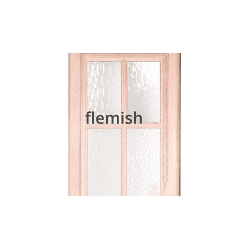 6'0'x6'8' Double 4 Lite Craftsman with Shelf Exterior Mahogany Door